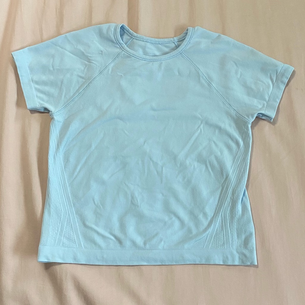 Blue Athleta Tee